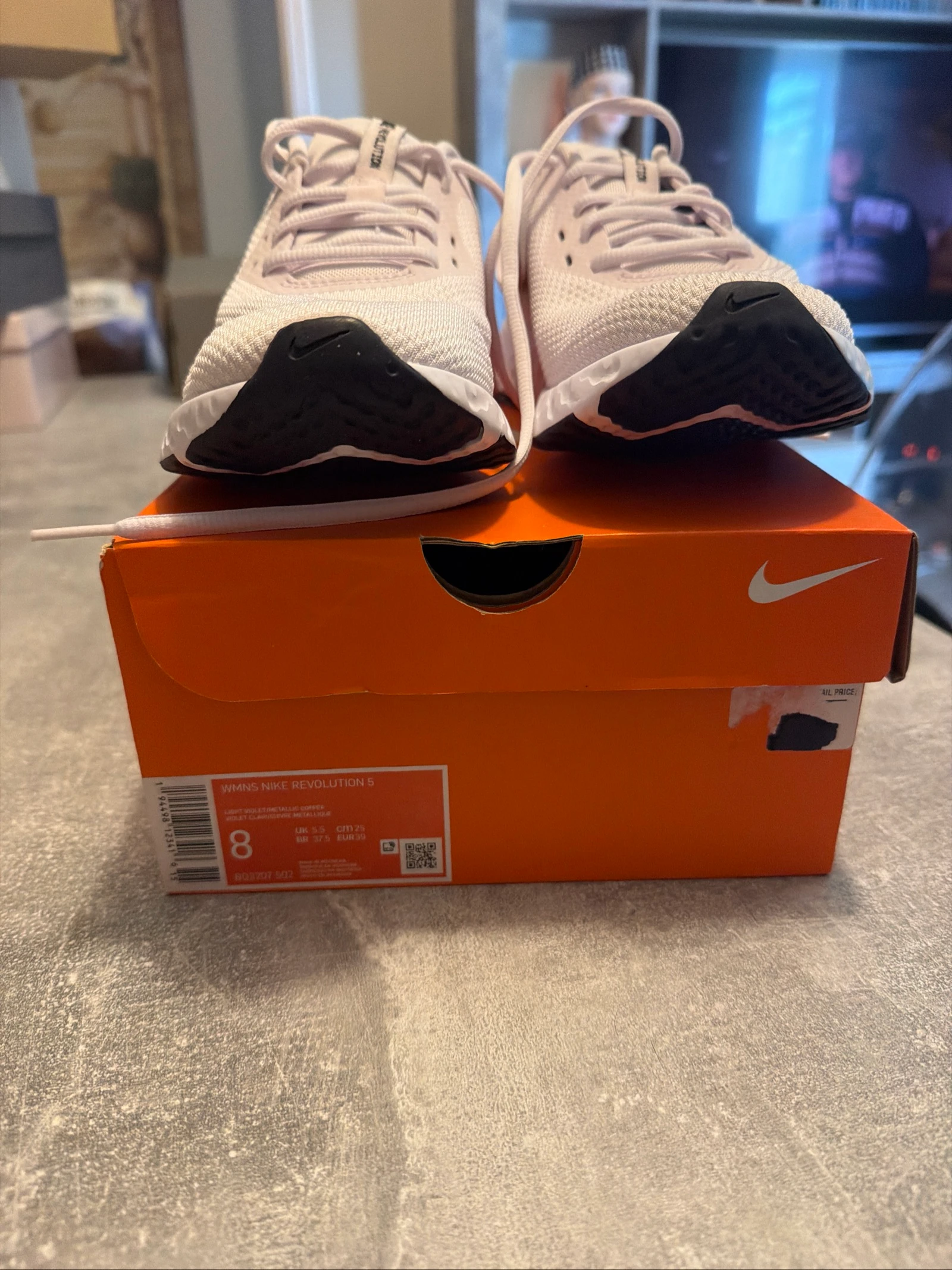 Zapatillas Nike Revolution 5 rosa claro talla 39 nuevas – photo 2